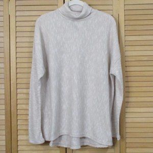 Primark Women's Beige Ribbed Knit Sweater M